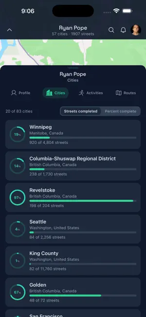 MyRunMap: Run Every Street screenshot 2