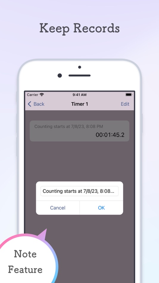 #3. Colory Stopwatch, Time Tracker (iOS) 由: Hikari Mano