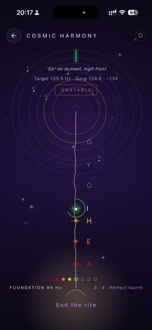 Sacred Vowels: Sing & Practice screenshot 1