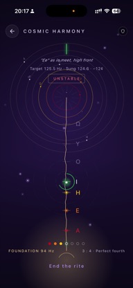 Sacred Vowels: Sing & Practice screenshot 1