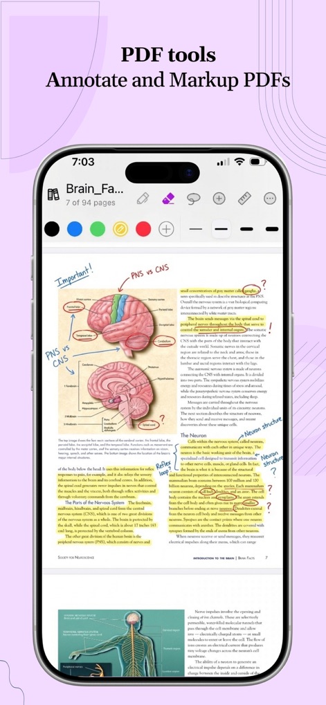 PencilDiary: Notes, PDF Markup - Health & Fitness App | MWM