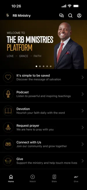 Roy Bondo Ministries screenshot 1
