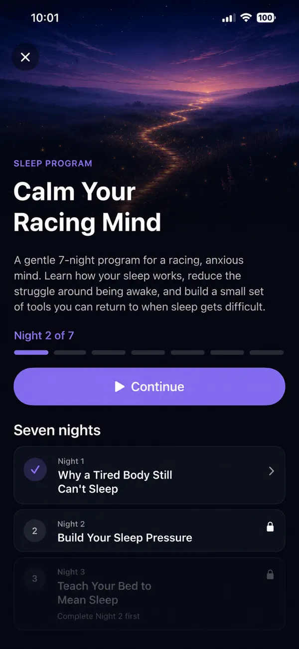 Screenshot #2 pour Sleep Sounds & Stories :Aurora