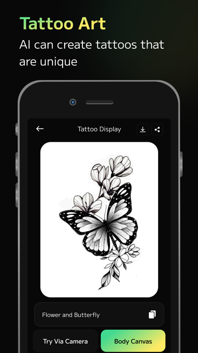 AITattoo : AI Tattoo Generator Screenshot