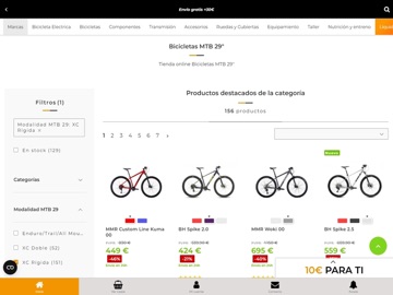 Bicimarket iPad screenshot