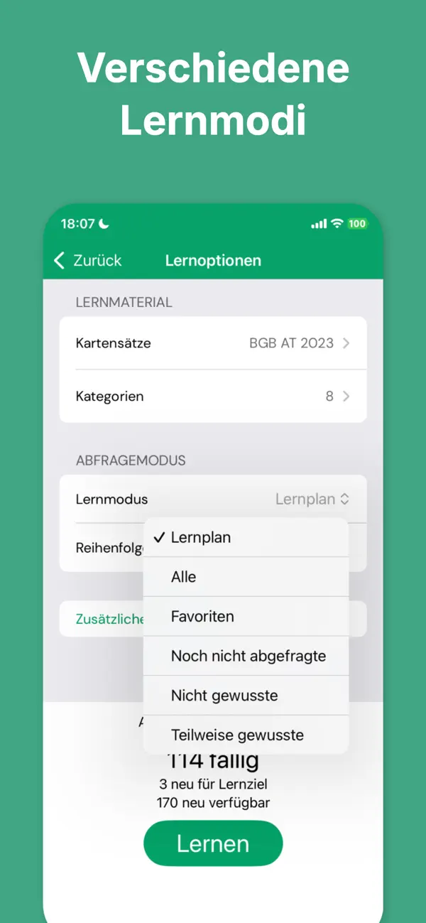 Repetico - Karteikarten lernen iPhone App Screenshot 4 – Bildung