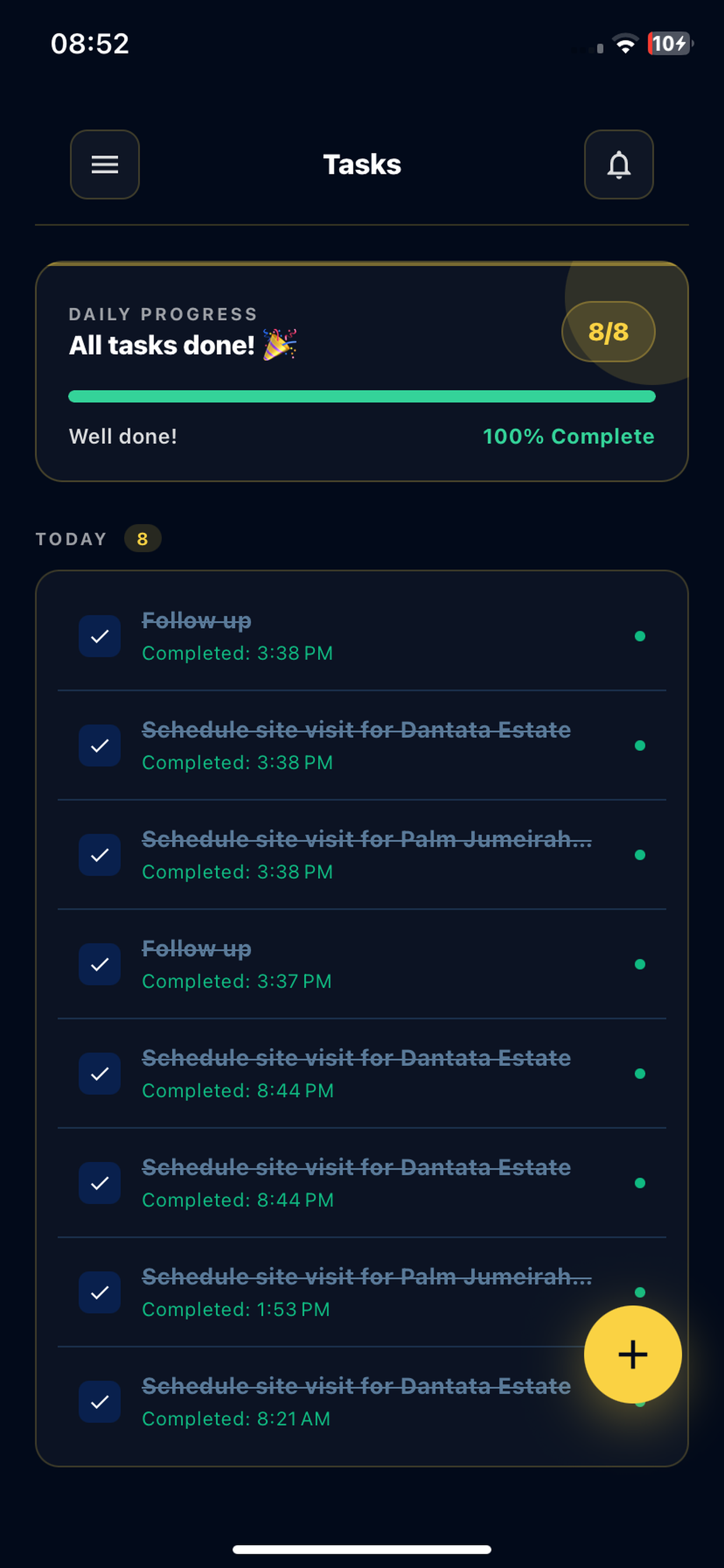 Comfort Homes CRM