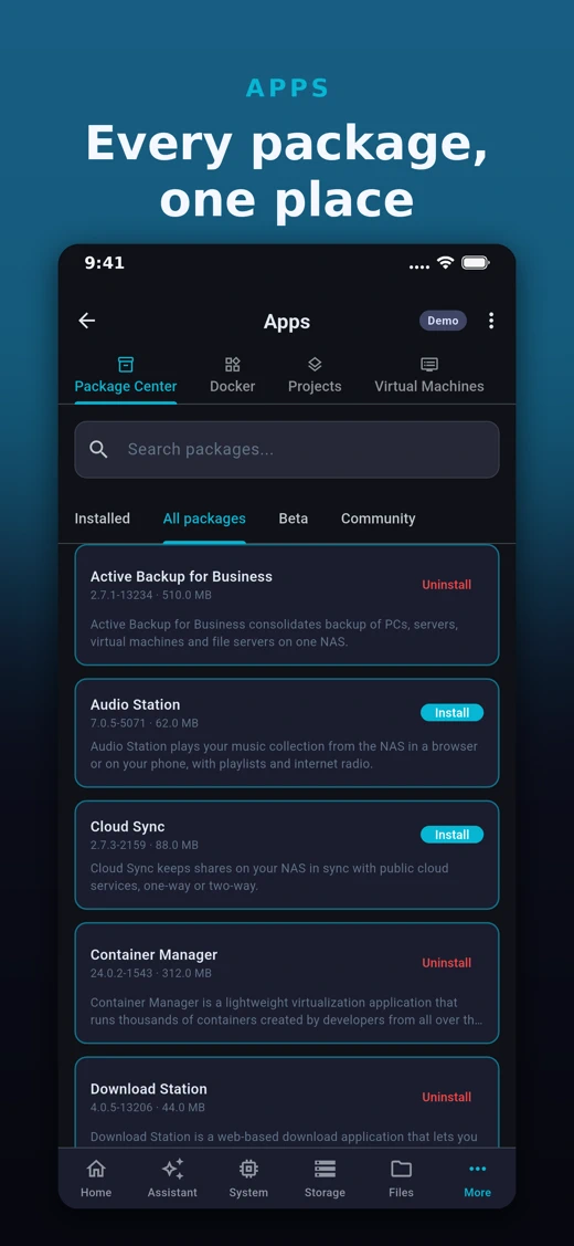 Syno Manager For Synology NAS screenshot 3