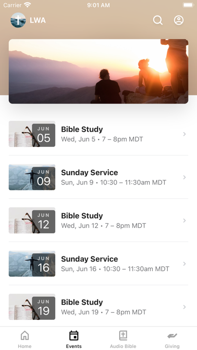Living Water Assembly Screenshot