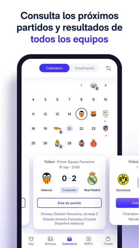 Real Madrid screenshot 4 of 8