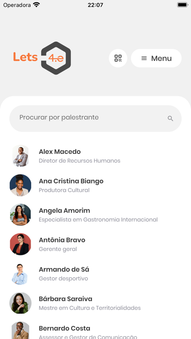 Meu Evento Digital Screenshot