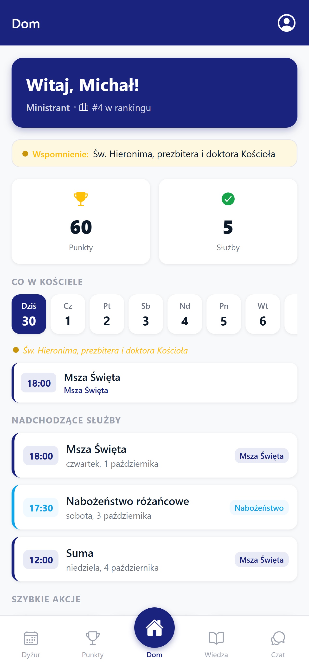 Screenshot 1 of LSO App - ministranci