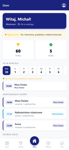 LSO App - ministranci screenshot 1