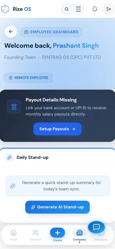 RizeOS screenshot 4
