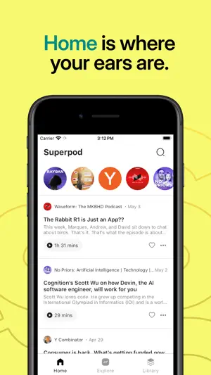 Superpod – The Podcasts App screenshot 2