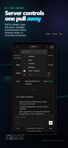 OpenCode-Mobile-Client Screenshot 5 of 7