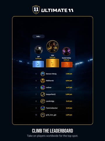 Ultimate 11 iPad screenshot 5