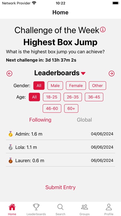 PB Fitness Challenges