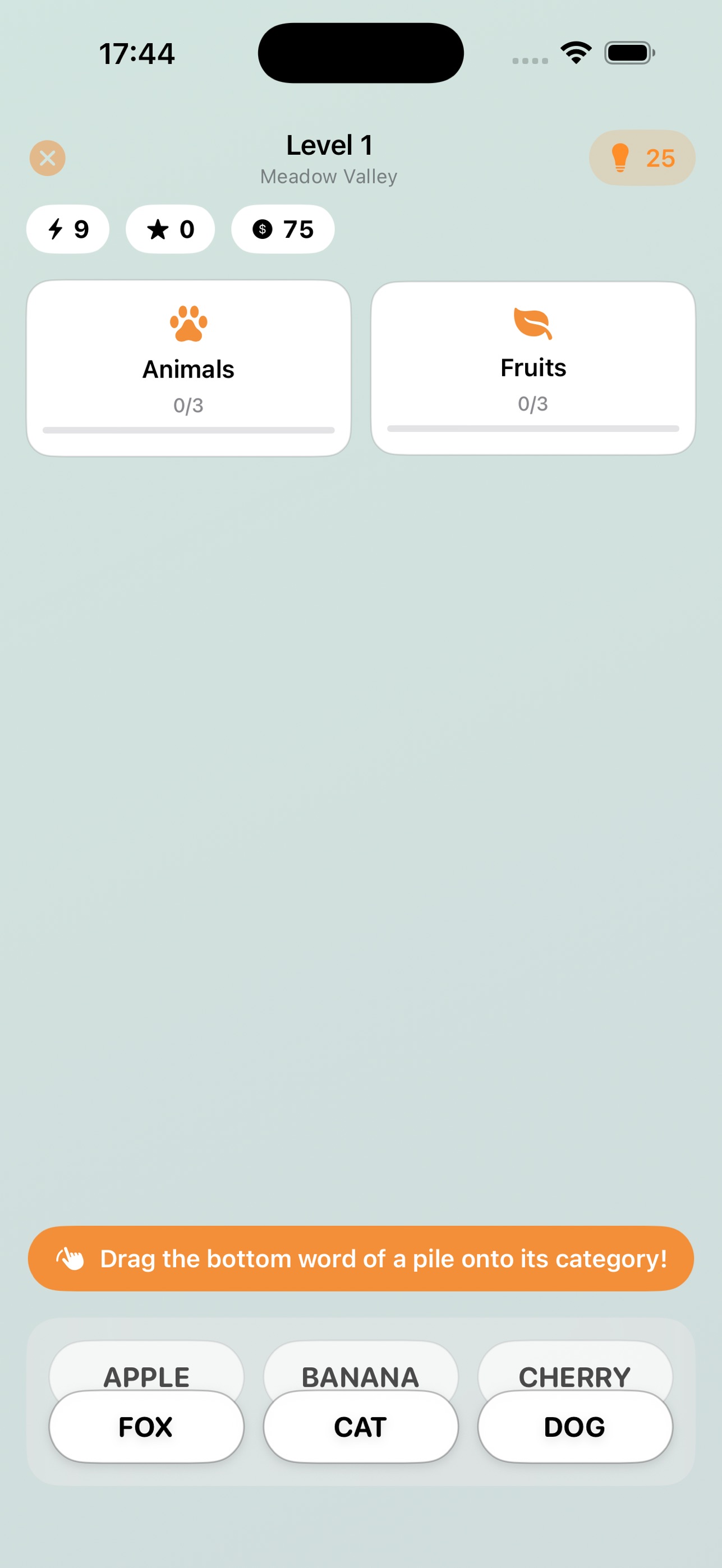Screenshot 5 of Lexpedition: Word Sort Puzzle