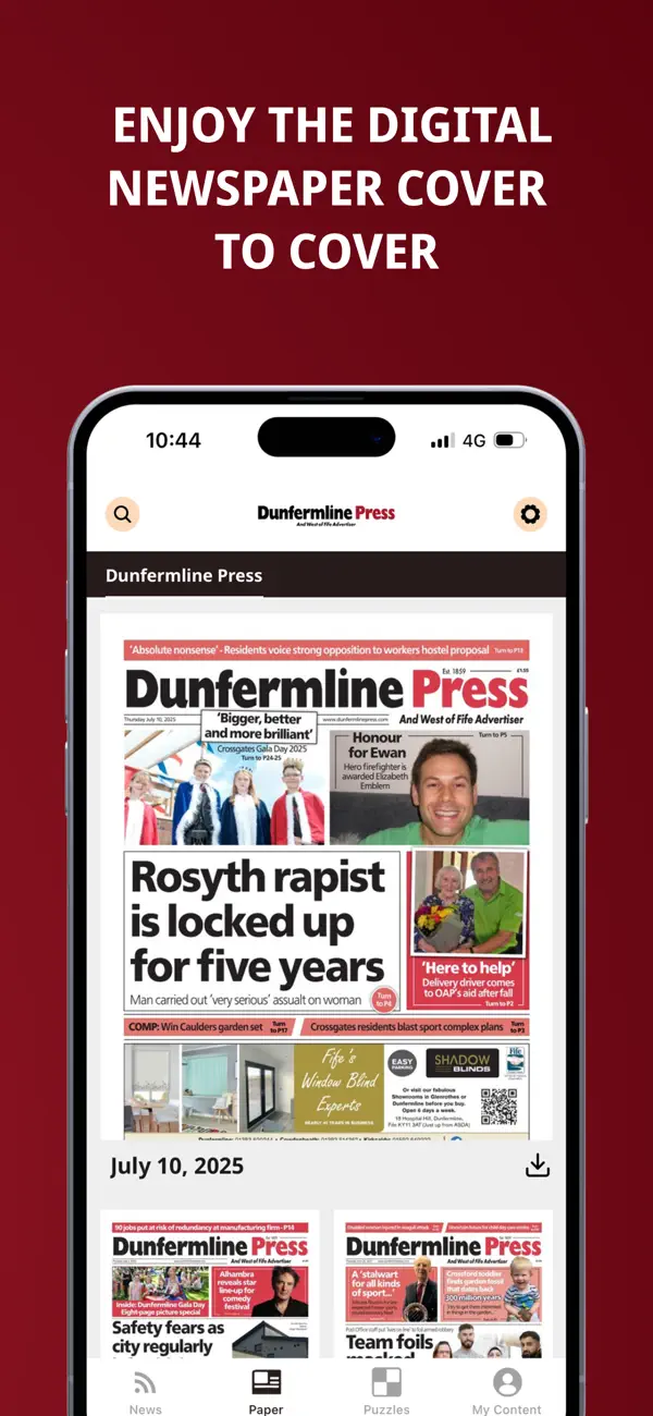 Screenshot #3 pour Dunfermline Press