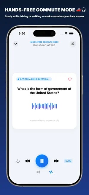 USCIS US Naturalization Test screenshot 2