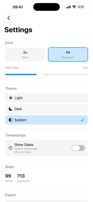 Recall Notes screenshot 3