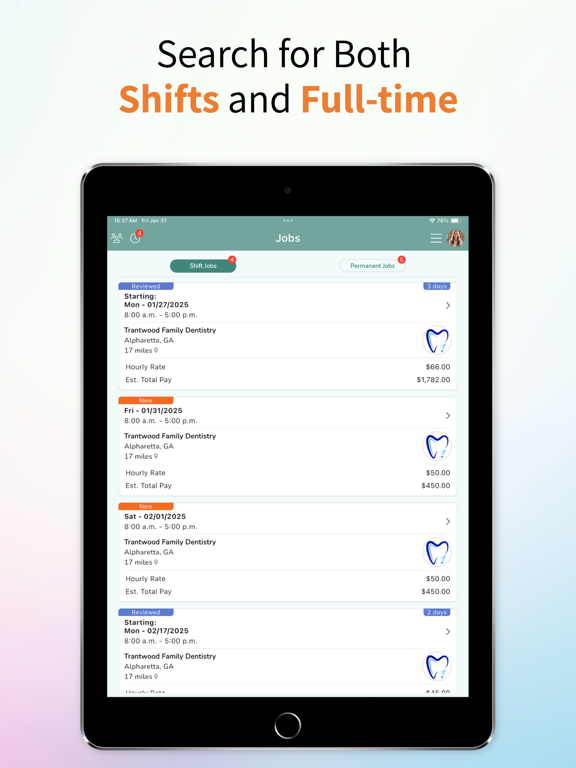 NetOne Dental - Professionals iPad screenshot 4 - Business app