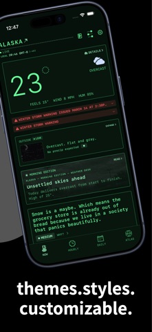 RAD Weather: Honest Forecast screenshot
