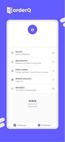 orderQ Pro screenshot