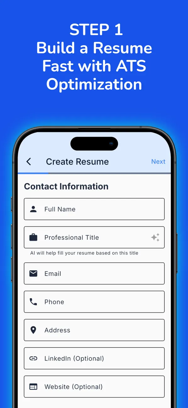 Screenshot #1 pour Resume Ladder