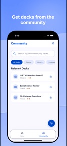 Flashcards: Recall All screenshot