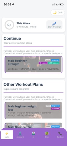 FitBodyApp screenshot