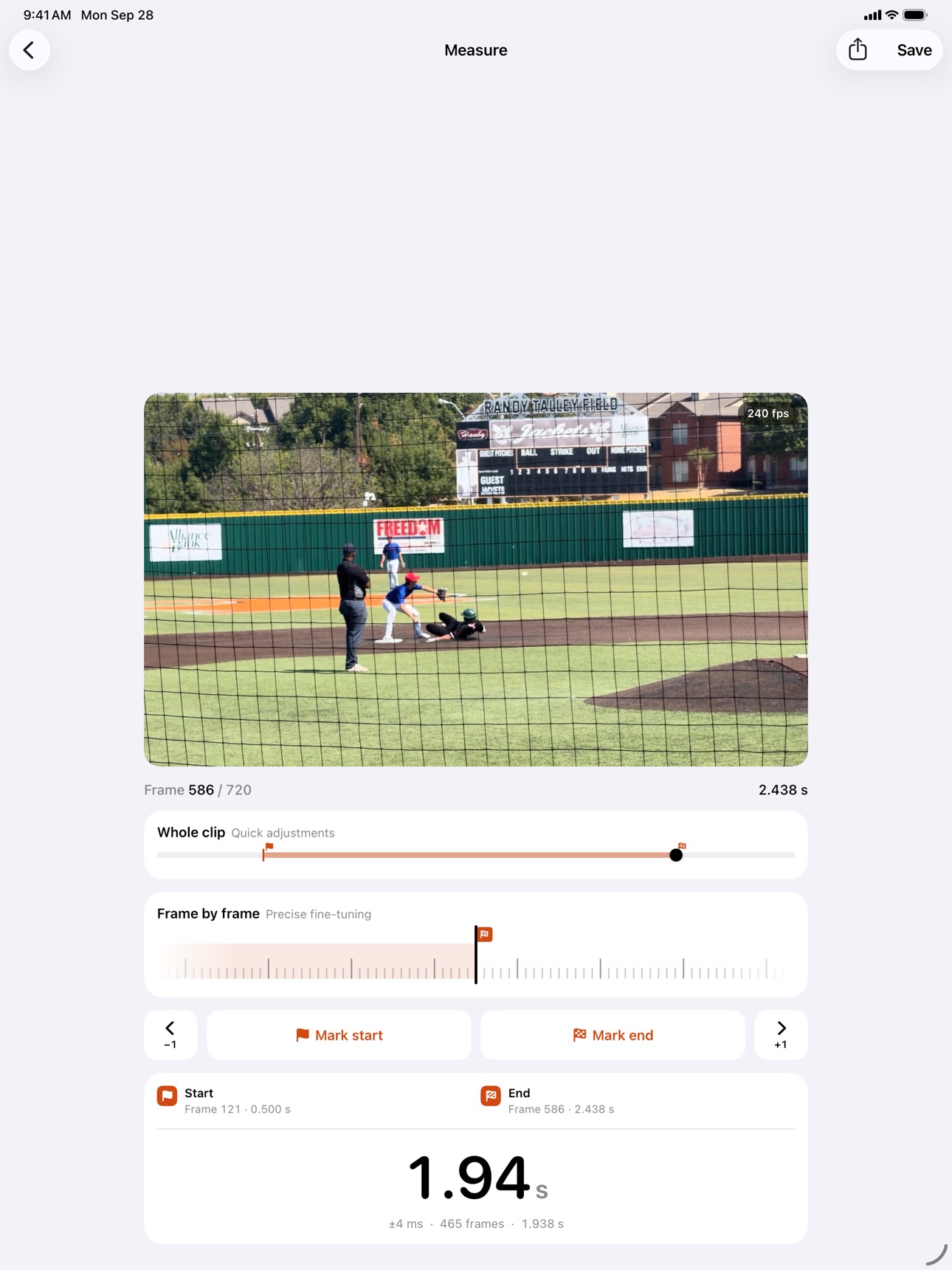 Screenshot 6 of Vidstop: Video Stopwatch