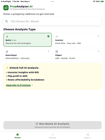 App screenshot