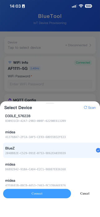 BlueTool Screenshot 1 of 3