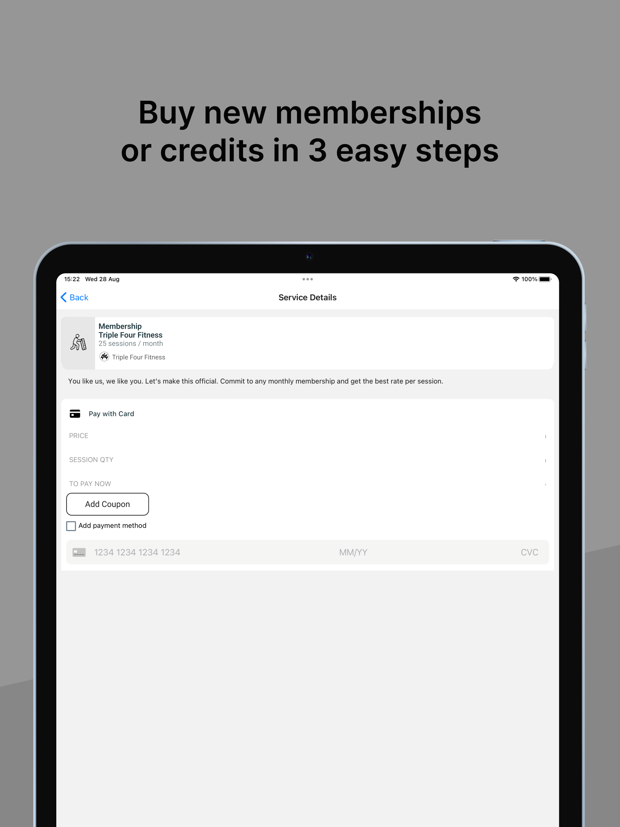 Triple Four Fitness screenshot 7