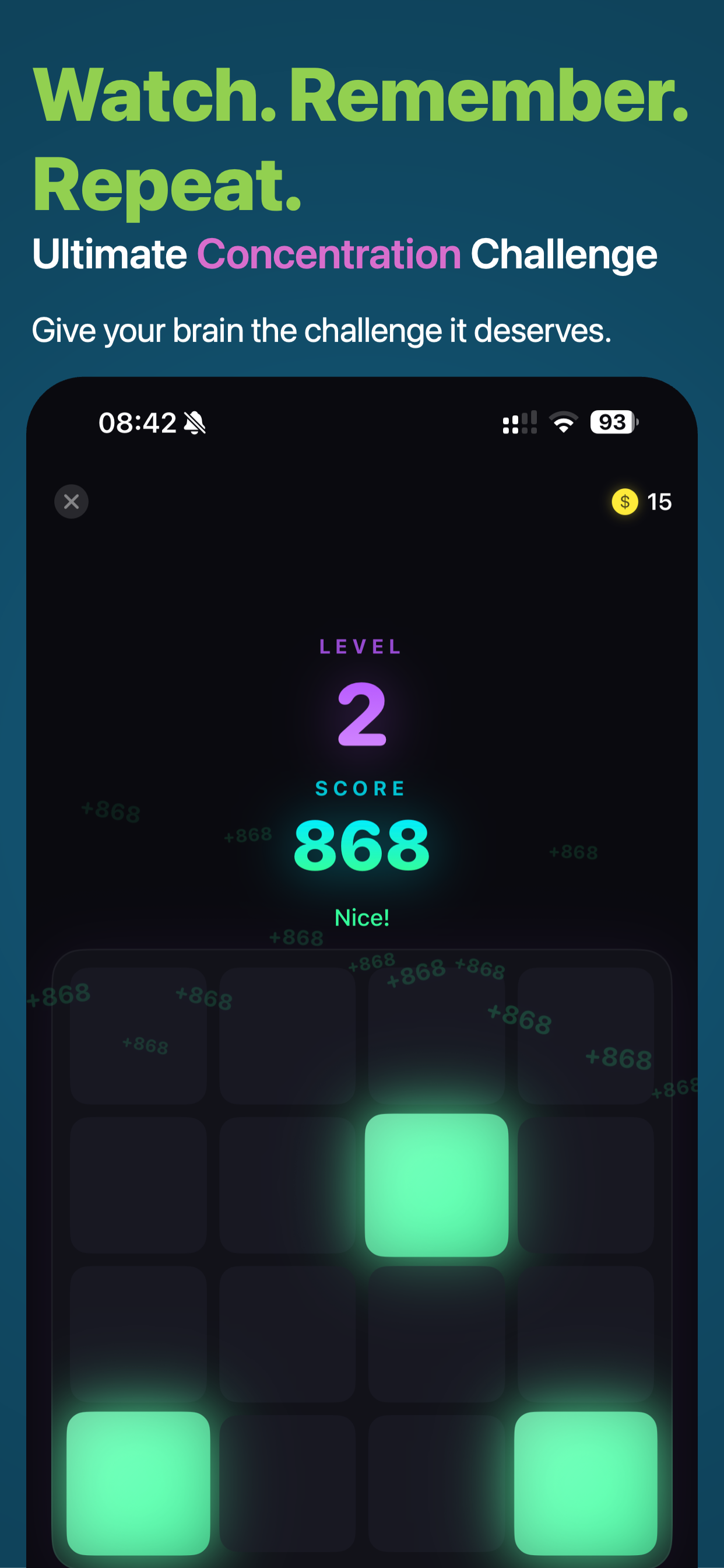 Squares - Memory Board screenshot 3