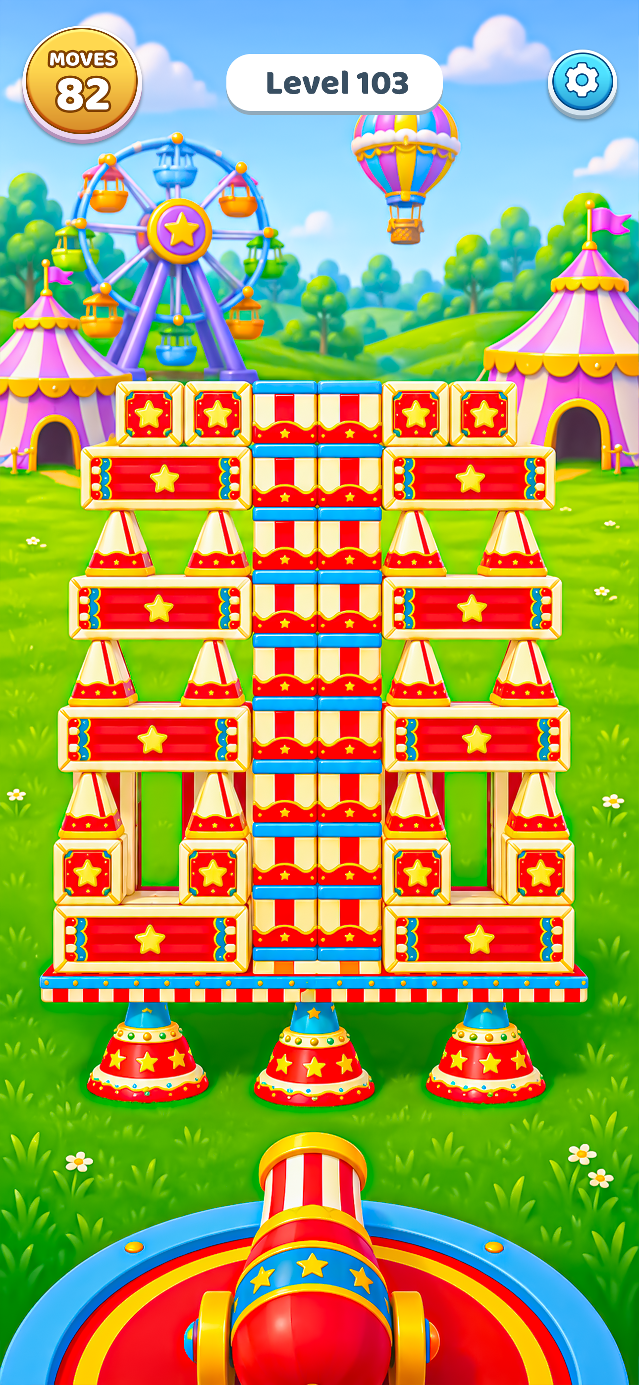 Splash Tower Crush Puzzle screenshot 6
