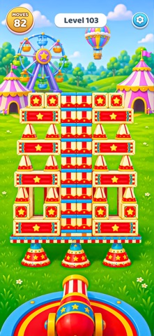 Splash Tower Crush Puzzle iPhone screenshot