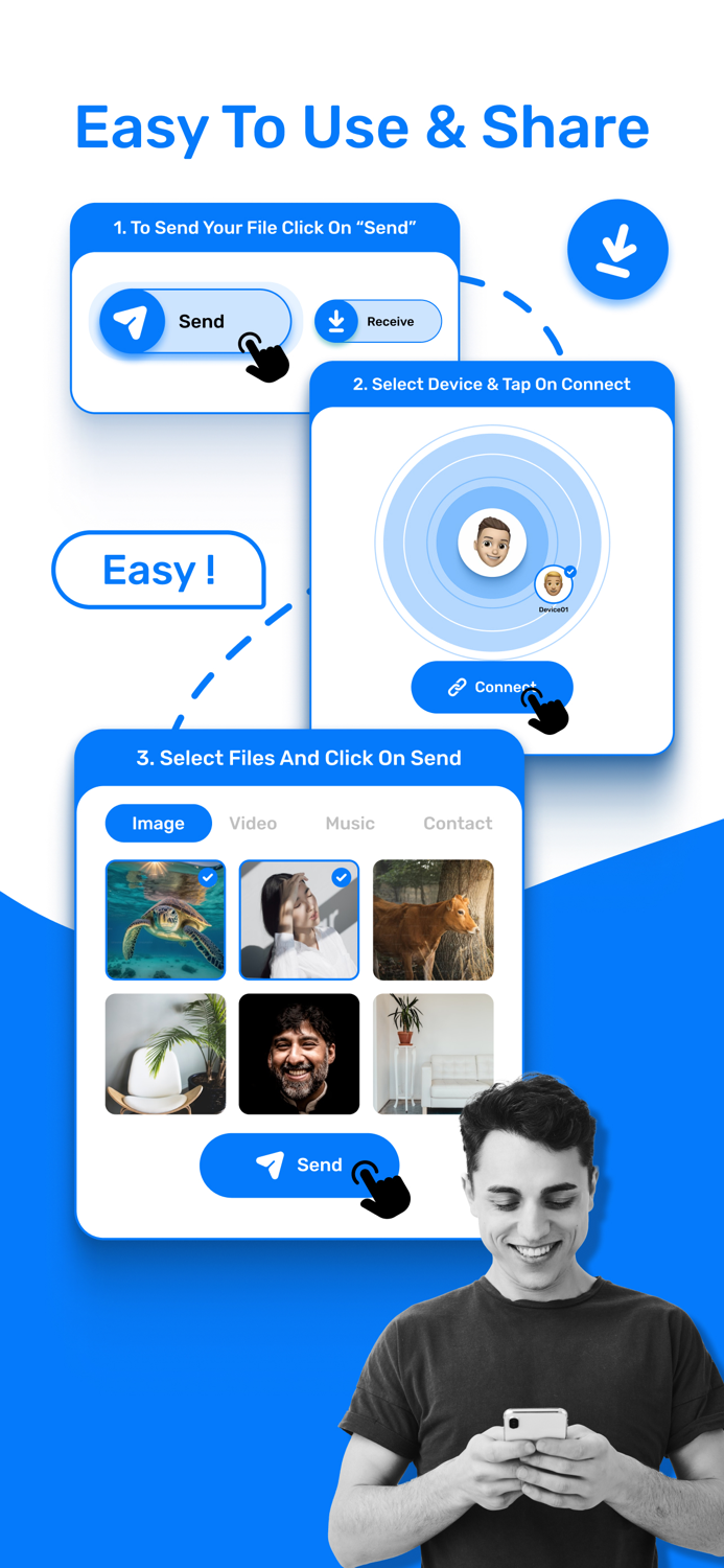 Fast Files Sharing  Shareme