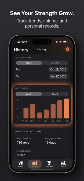 Pushup AI: Form & Rep Counter Screenshot 8 of 9