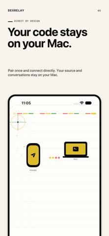DexRelay: Claude Code & Codex Screenshot 5 of 5