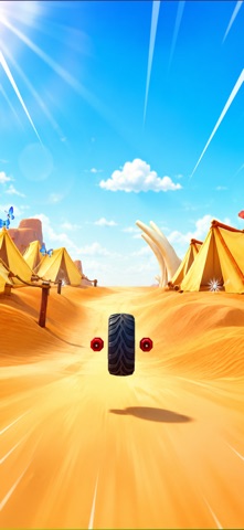 Rolling Wheel! Screenshot 1 of 4