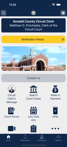 Kendall County Circuit Clerk Screenshot 1 of 3