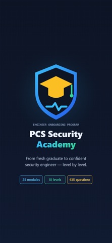PCS Security Academy iPhone screenshot