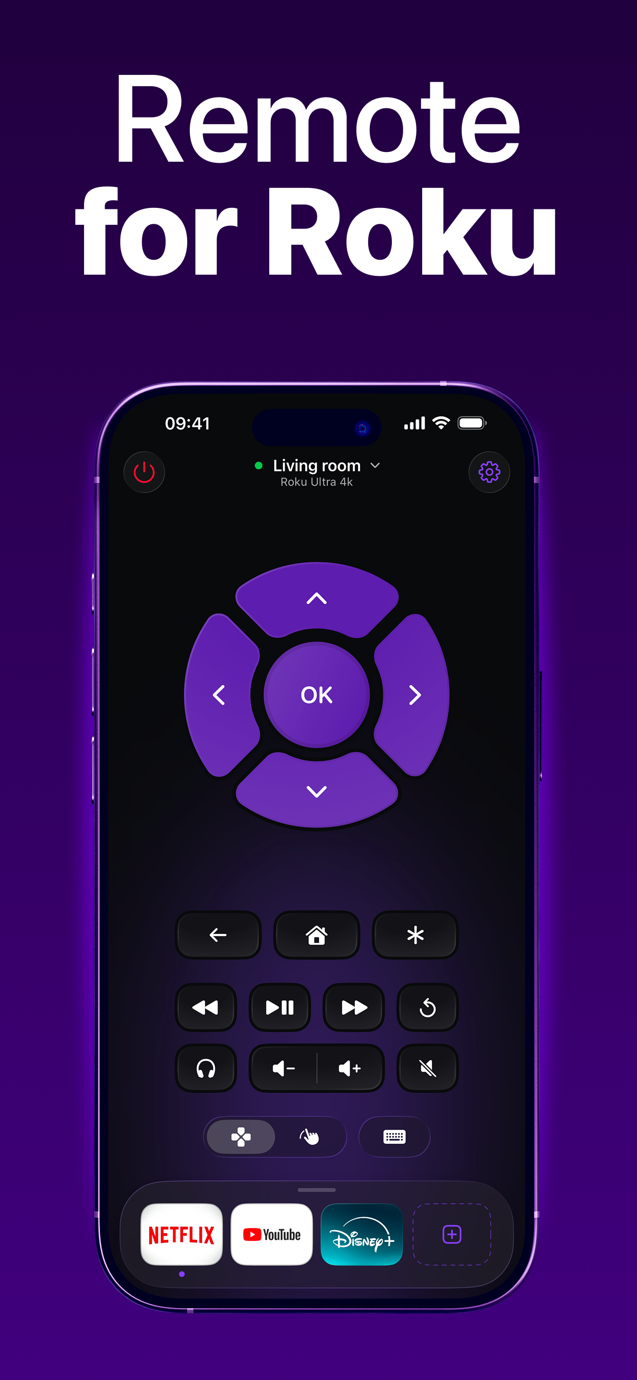 Remote Control for Roku TV ◦