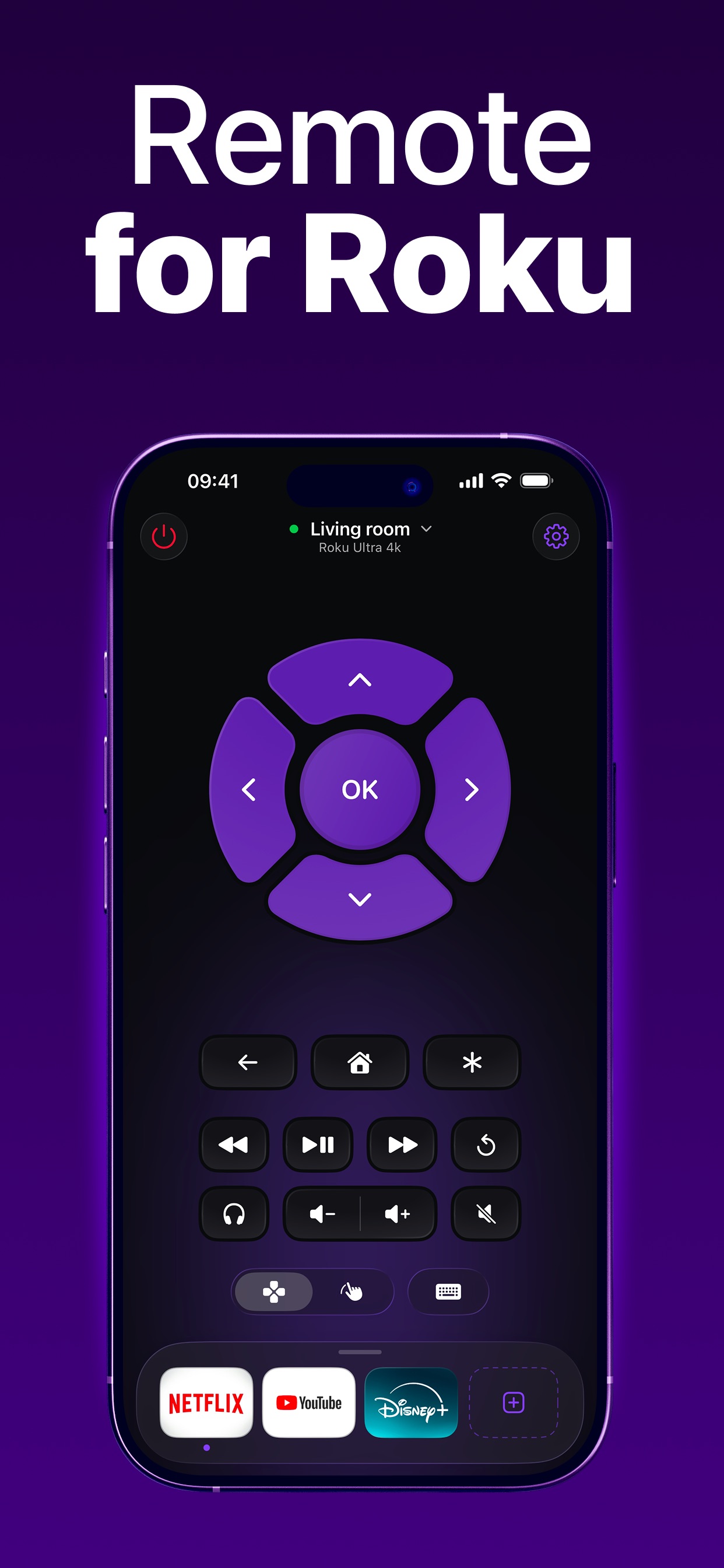 Screenshot 1 of Remote Control for Roku TV