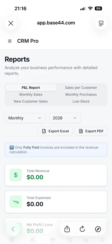MiFlow CRM screenshot 2