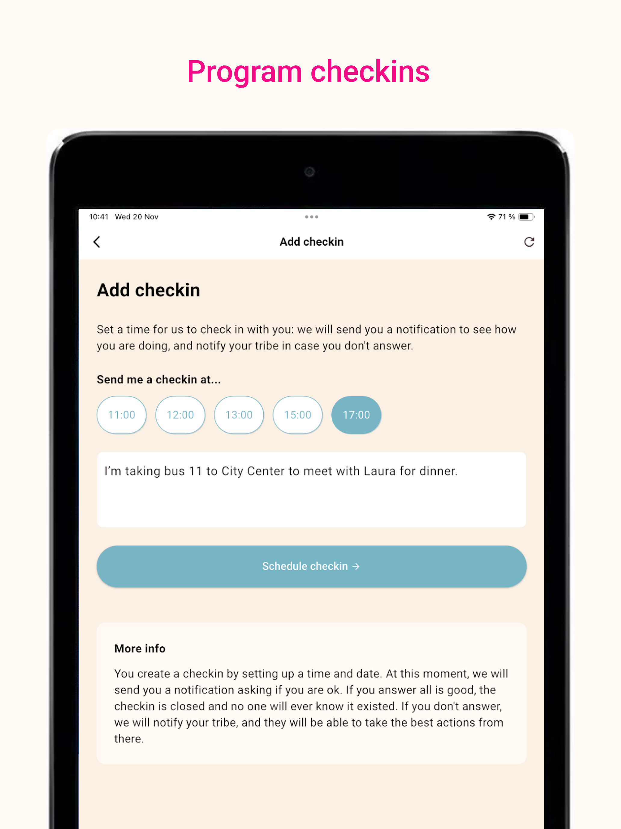 Tribe Check - My Safety Net screenshot 10