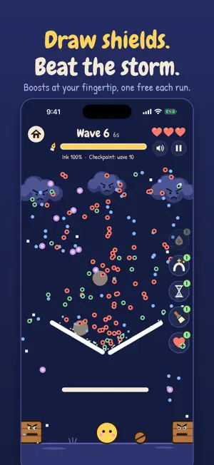 Doodle Downpour screenshot 1